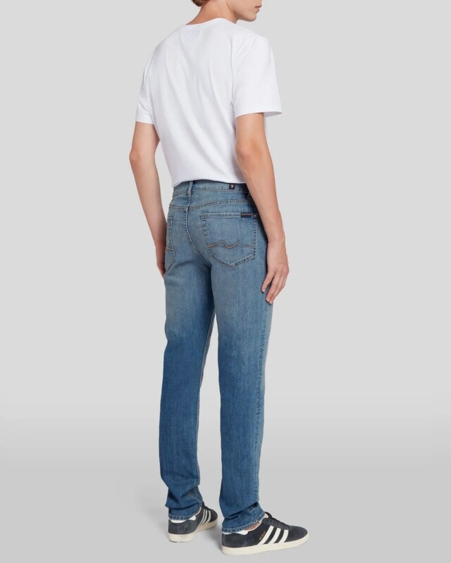7 for all mankind slimmy momentum blauw