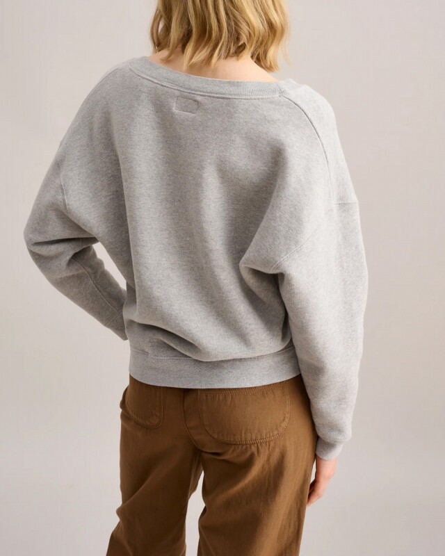 Bellerose fellow sweater grijs melange