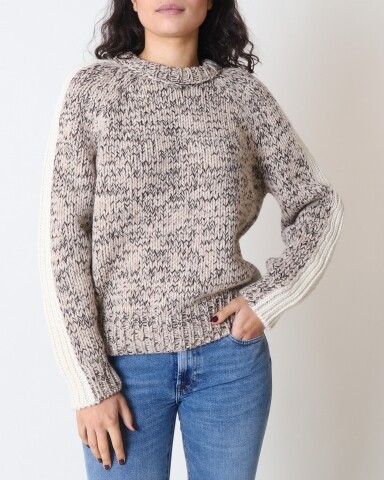 closed  womens knit crew neck